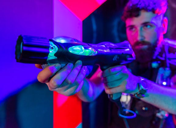 book standard laser quest games